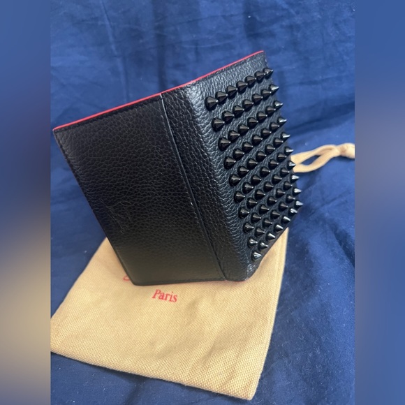 Christian Louboutin Wallet - Calf Leather and Spikes - Picture 2 of 5